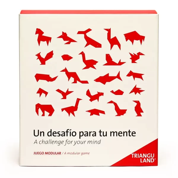Frente de la caja del juego modular de Trianguland