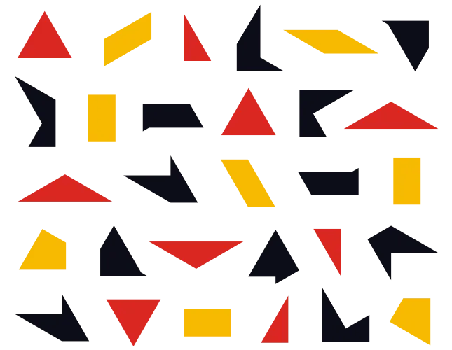 Figuras de formas representativas del juego de memoria.