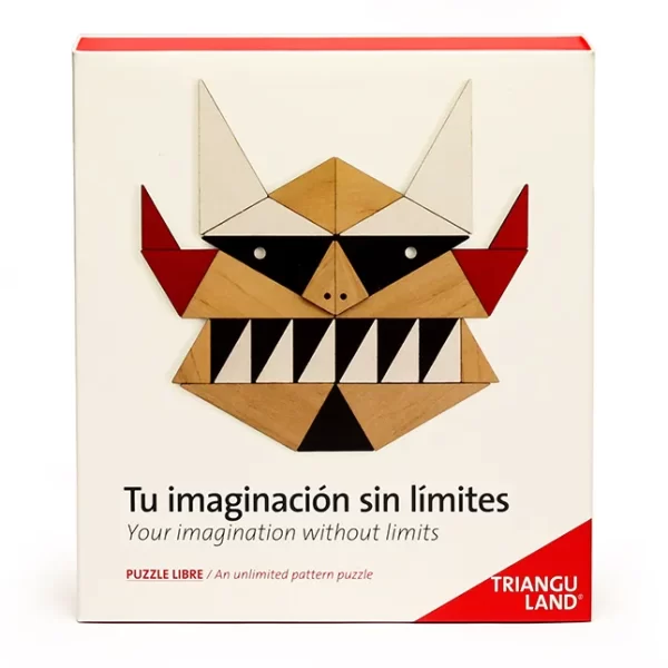 Frente de la caja del puzzle libre de Trianguland